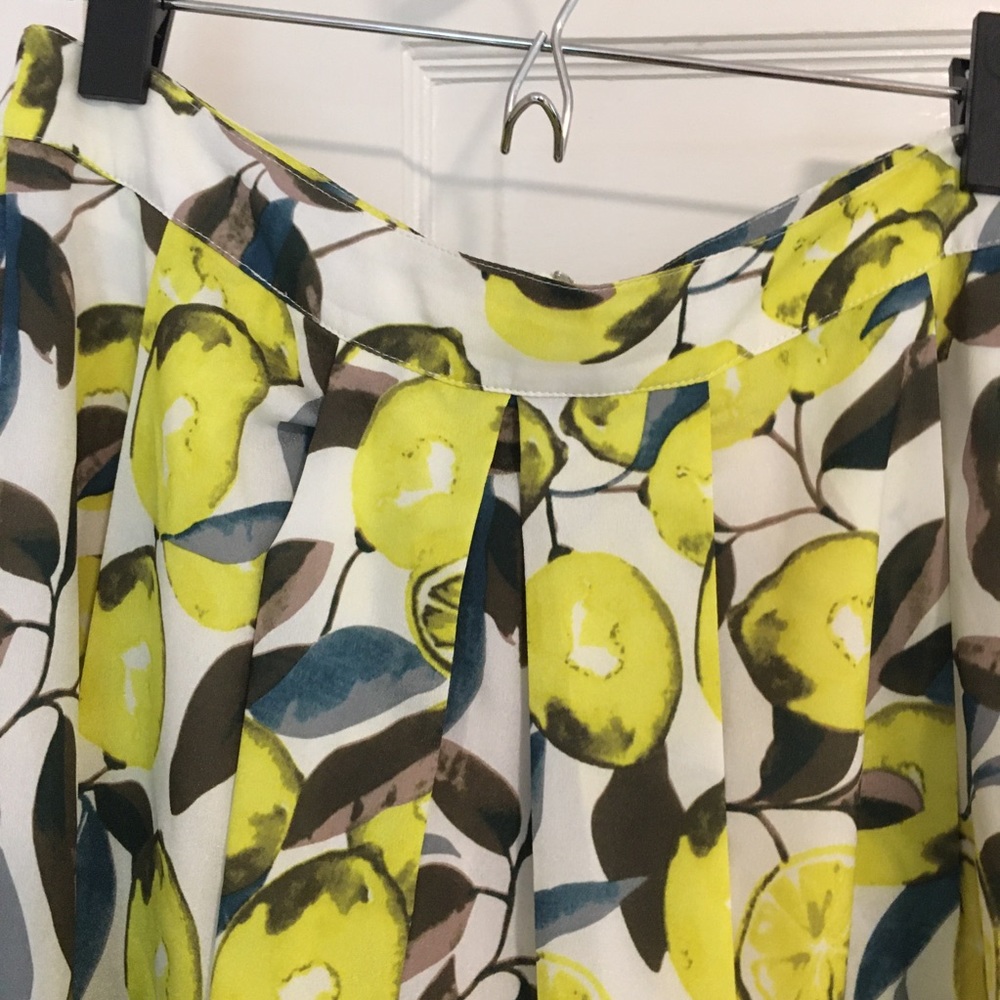 Elorie Lemons Print Pleated Skirt - Picture 4 of 5